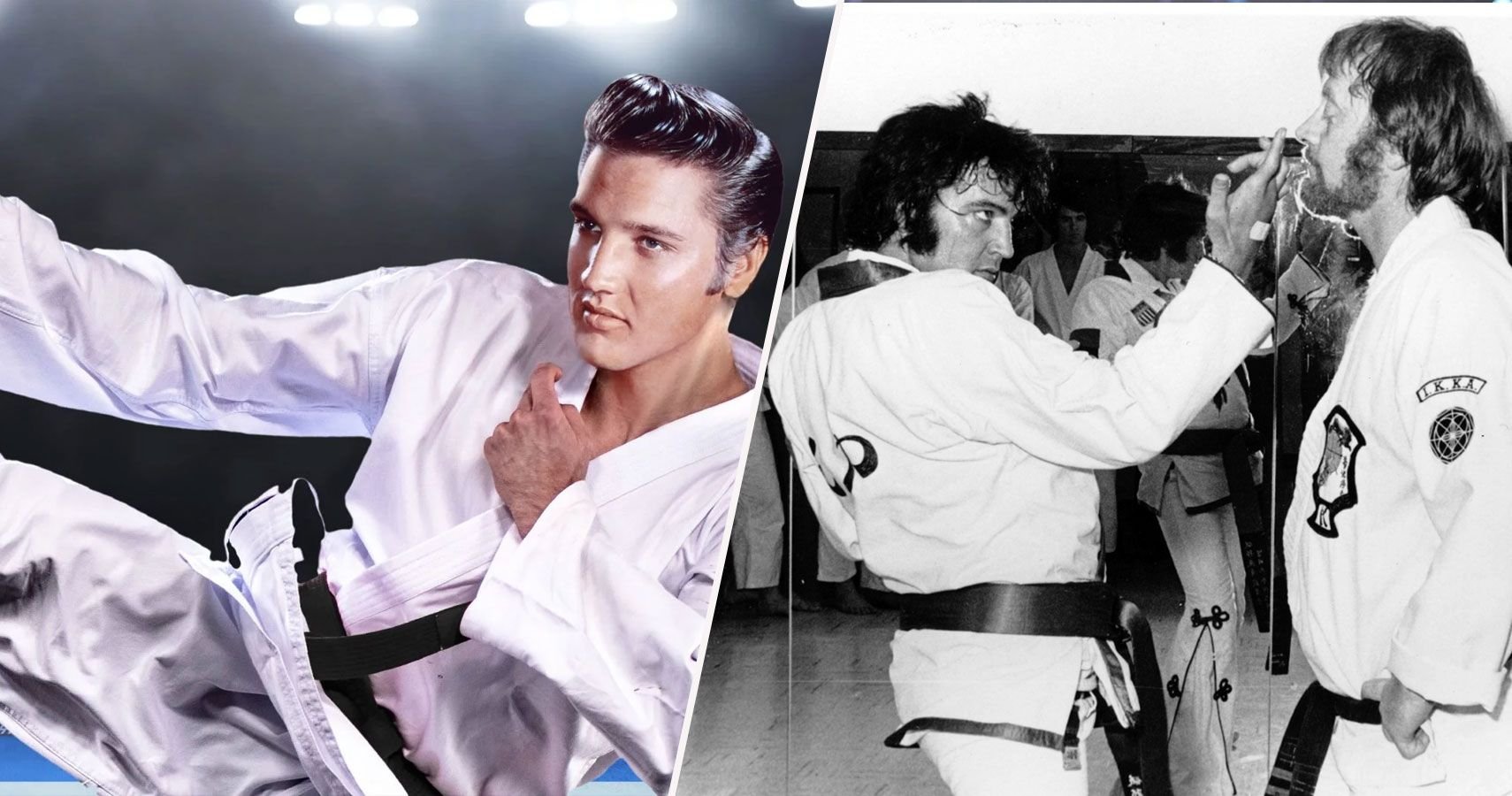 Elvis Presley Was A 7th Dan Black Belt In Karate