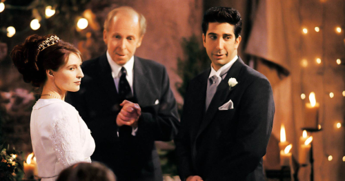 David Schwimmer's Unscripted Moment Lead To The Most Iconic Line In Friends
