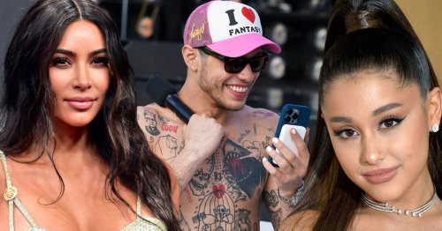 See Pete Davidsons Jasmine  Aladdin Tattoo Tribute to Kim Kardashian  E  Online  CA