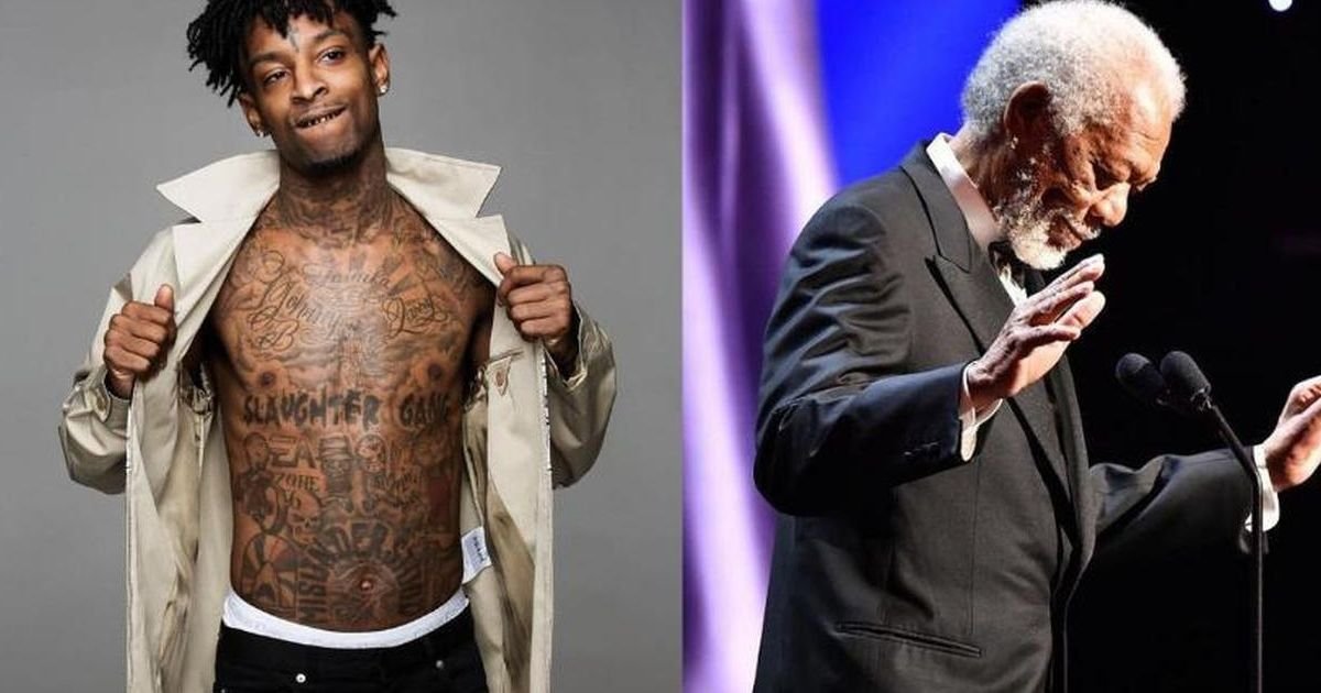 An Unlikely Collaboration: How Did Morgan Freeman End Up Narrating On 21 Savage's Latest Album?