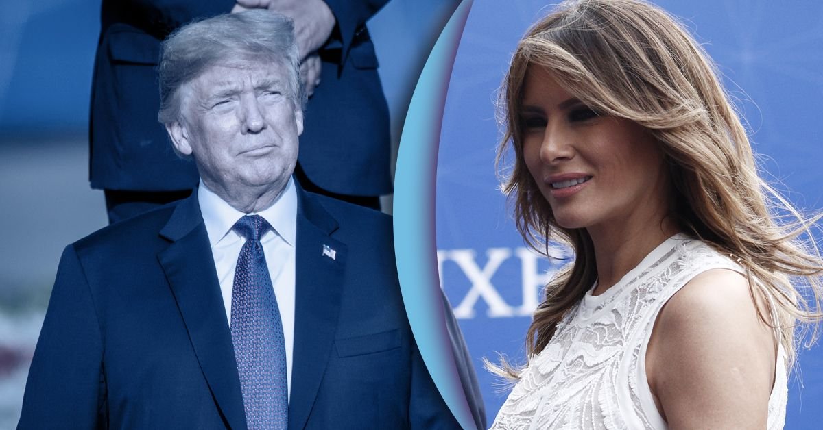 Melania Trump Was Praised For Keeping Cool After Being Asked About Donald Trump's Advances Towards A Journalist During Their 1 Year Anniversary