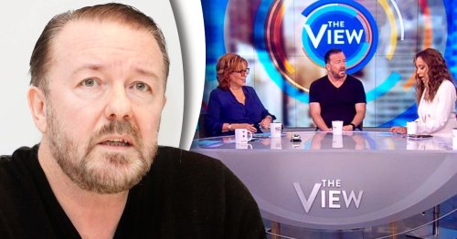 Ricky Gervais Was Praised By Fans For Schooling The View Co-Hosts On This
