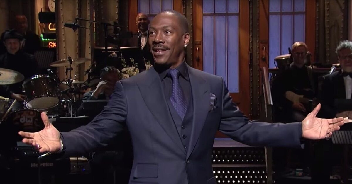 Eddie Murphy Completely Lost It After David Spade Made This Sketch About His Post-SNL Career