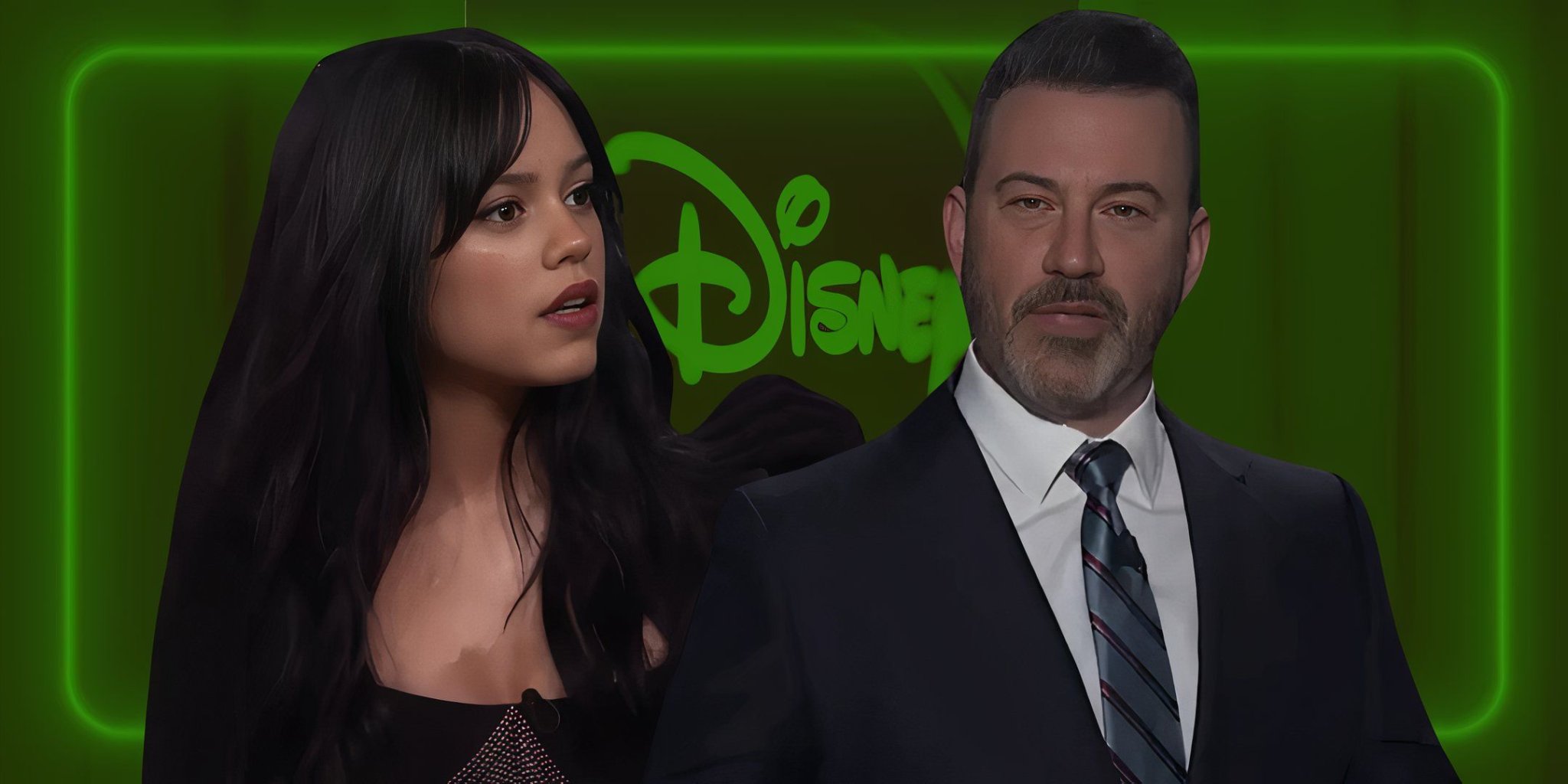 Jenna Ortega's Uncomfortable Conversation With Jimmy Kimmel About Disney Child Stars