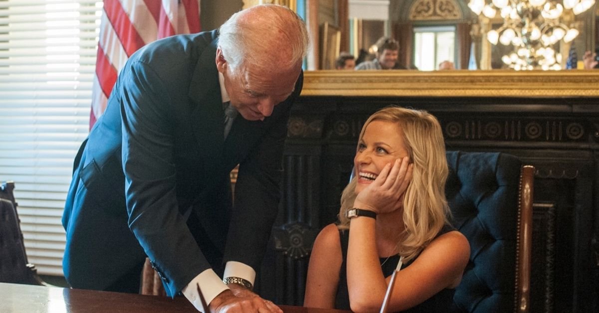 What President Joe Biden Really Thought About Working With Amy Poehler On Parks And Rec