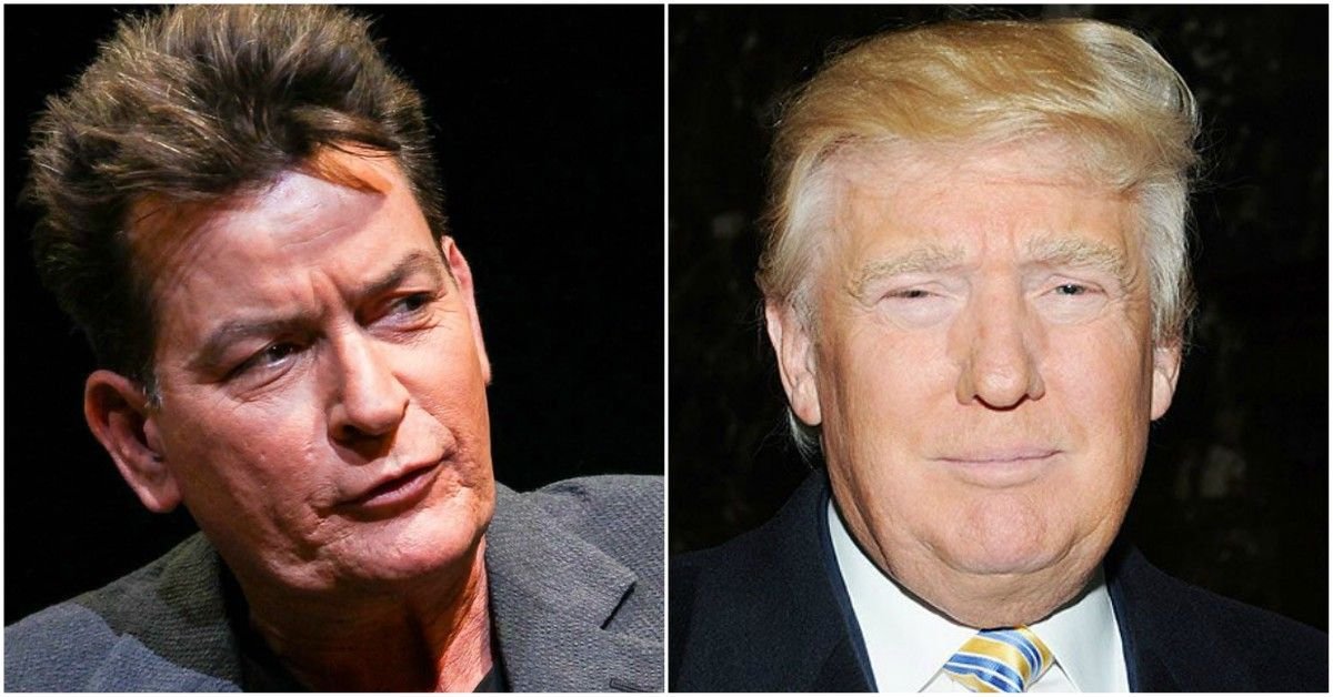 Donald Trump Gave Charlie Sheen The Worst Wedding Gift Ever