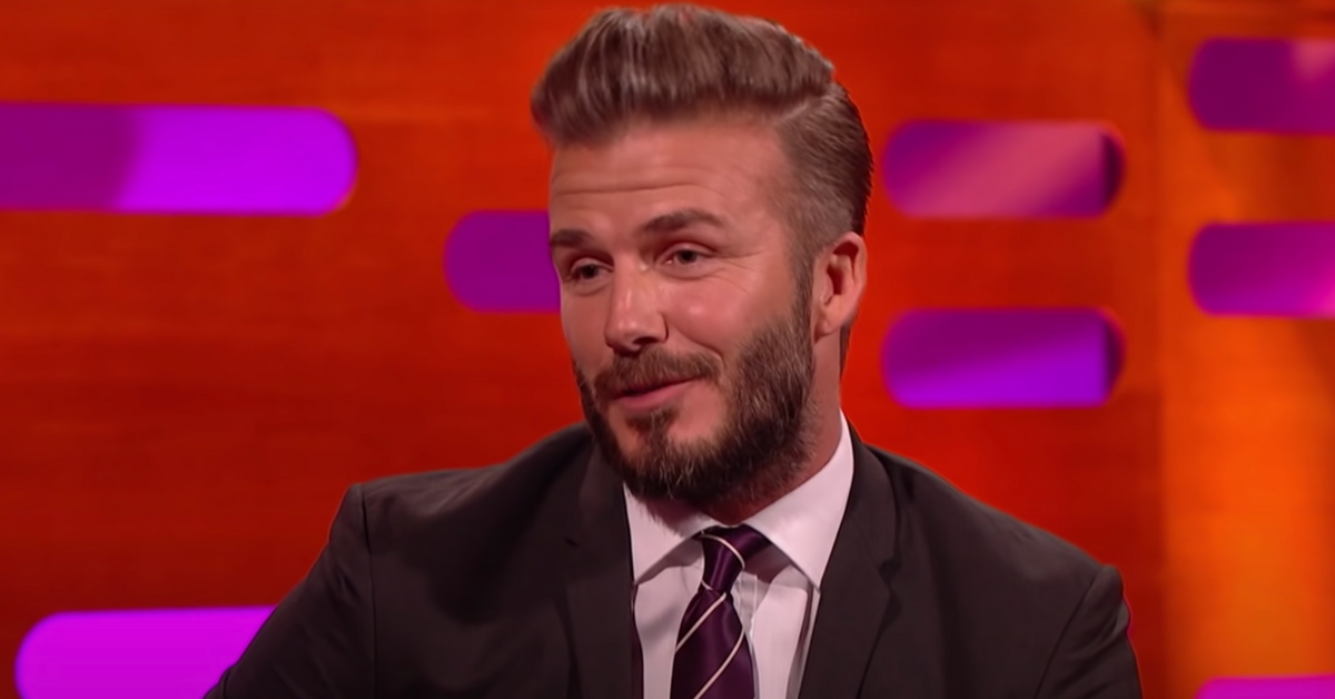 David Beckham Wasn't Surprised By The Boos He Received On The Graham Norton Show After A Reveal About His Kids