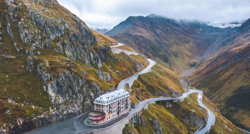 The Swiss Alp's Hotel Belvedere Is So Iconic It Starred In James Bond