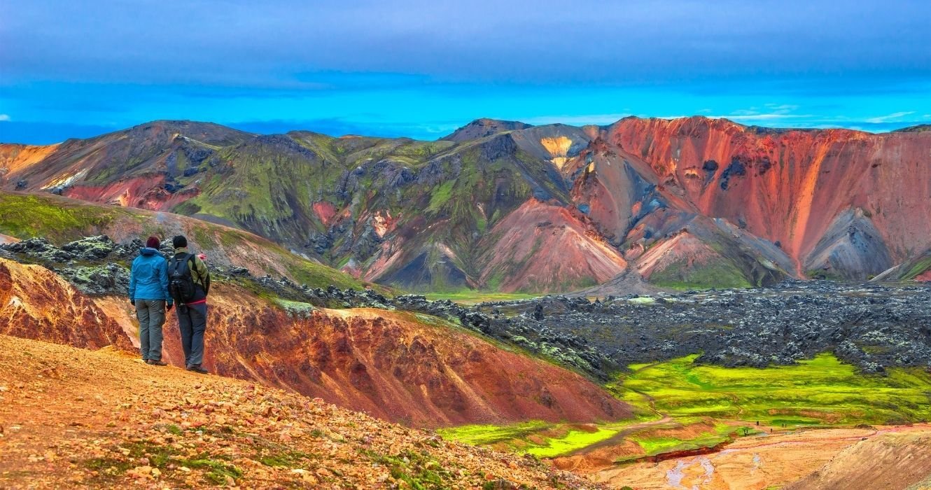 This Is What It's Like To Hike Iceland's Volcanic Deserts, Known As The Highlands