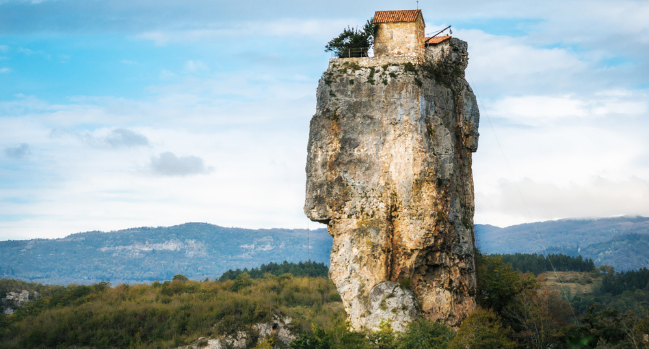 Katskhi Pillar: Is It The Most Extreme Monastery In The World?