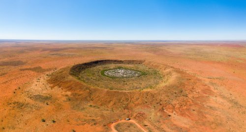 Travel Deep Into The Aussie Outback To Find This Mysterious Impact Crater