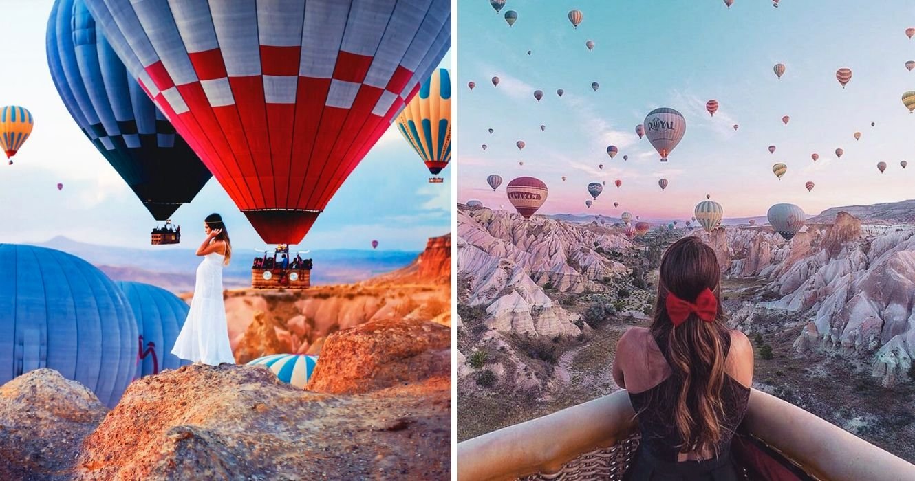 What's It Like To See Cappadocia Turkey From A Hot Air Balloon? Here's What To Expect