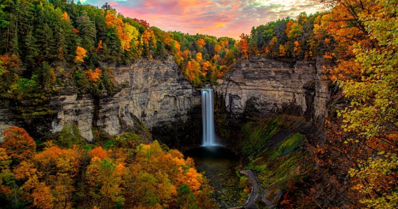 Taughannock Falls: How To Hike To The Tallest Waterfall In New York State