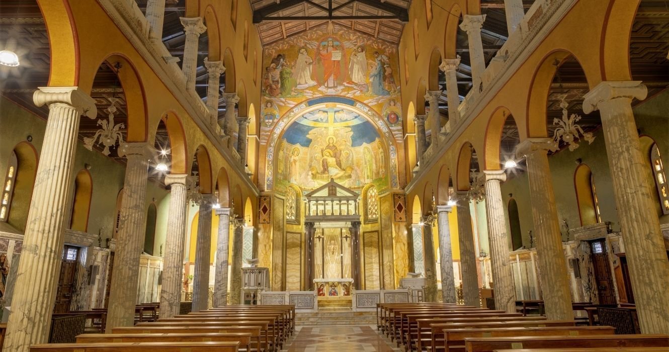 Architecture Lovers: Explore Rome's Neo-Byzantine Church