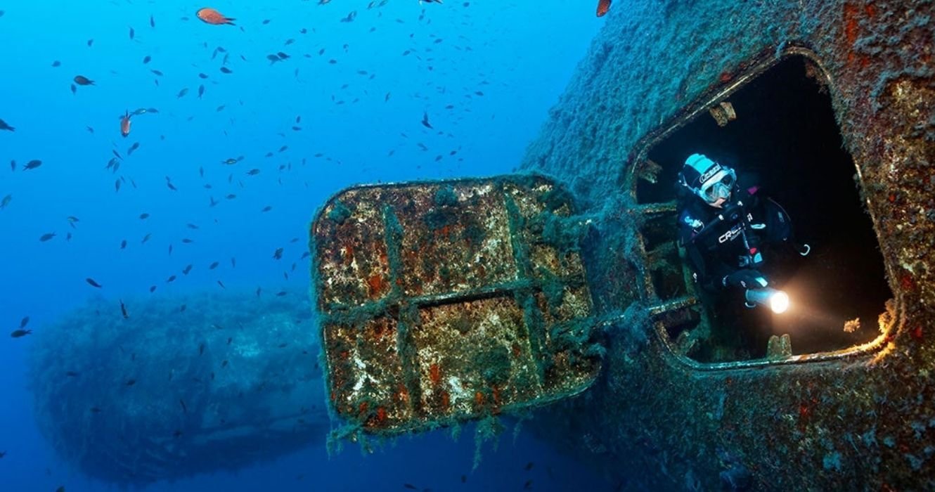 Wrecks You Can Dive To If All You Have Is Your Open Water Cert