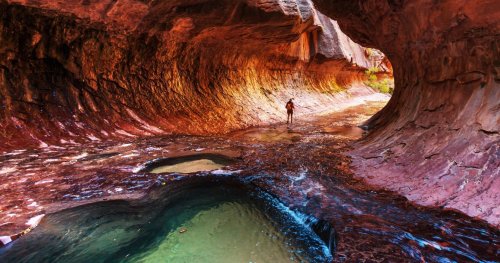 Zion National Park: This Is How Long It’ll Take Hike Through Slot Canyon