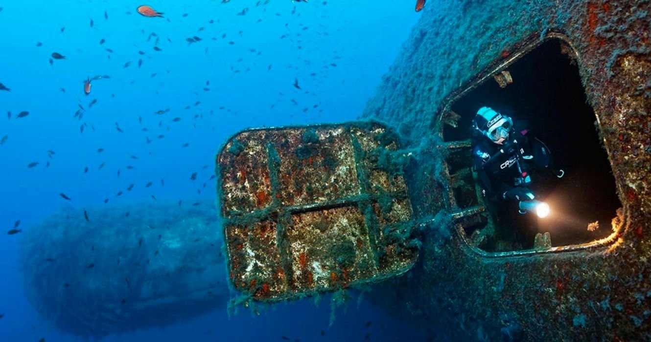 Wrecks You Can Dive To If All You Have Is Your Open Water Cert