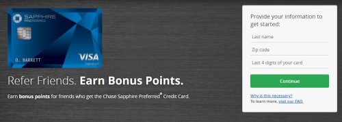 Chase Sapphire Preferred Refer a Friend: Earn Up to 75,000 Bonus Points for Referrals