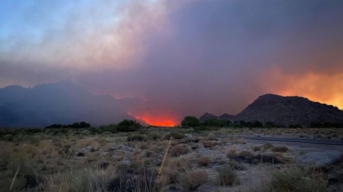 Inyo Creek Fire Closes Whitney Portal, Hikers Evacuated