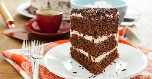 Chocolate Chiffon Cake with Whipped Cream Frosting - The Unlikely Baker