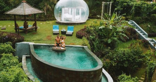 A Plunge Pool, Garden Terrace And For Adults Only—This Bubble Hotel In Bali Has It All
