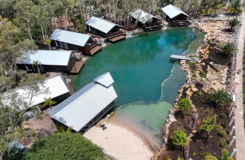 Bribie’s Sandstone Point Holiday Resort Will Soon Have Overwater Villas With Private Plunge Pools