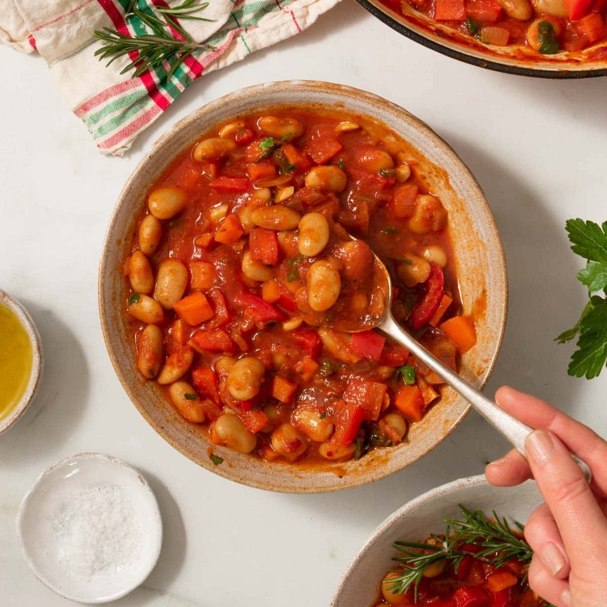 Easy Smokey Butter Bean Stew