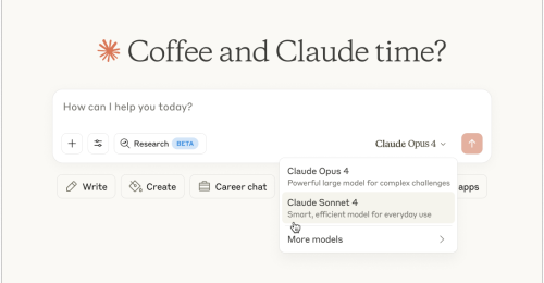 Anthropic’s Claude 4 AI models are better at coding and reasoning