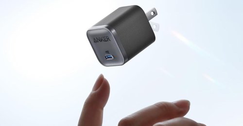 Anker’s small and light 45W Nano USB-C charger is now even smaller and lighter