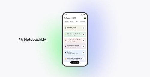 Google releases its NotebookLM mobile app