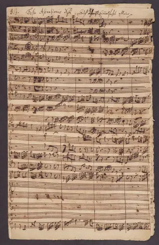 Bodleian Library at the University of Oxford Acquires Rare J. S. Bach Manuscript