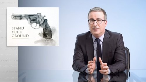 John Oliver shoots down 'Stand Your Ground' laws, America's 'Rosetta Stone for Justified Homicides'