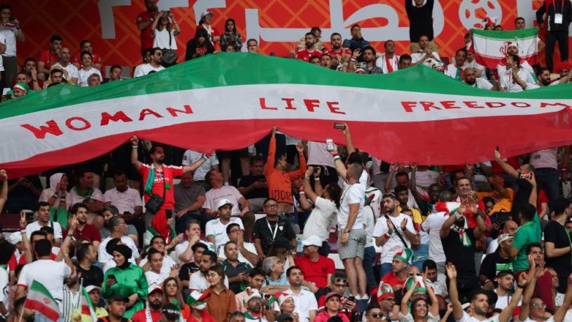 Iran calls for U.S. expulsion from the World Cup claiming it 'disrespected' flag