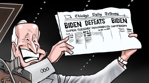 5 funny cartoons about Joe Biden's surprising primary surge | Flipboard