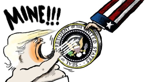 5 brutally funny cartoons about Trump's election denial
