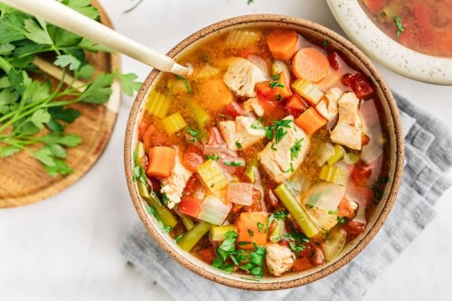 Instant Pot Chicken and Vegetable Soup
