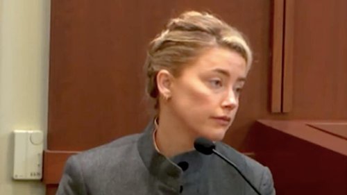 Amber Heard Denies ‘Feces’ Incident Was a Prank, Blames the Dog: ‘I Don’t Think That’s Funny’