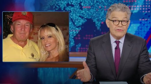 ‘The Daily Show’ Host Al Franken Calls Hush Money to Stormy Daniels Just ‘Another Failed Trump Business Venture’ (Video)