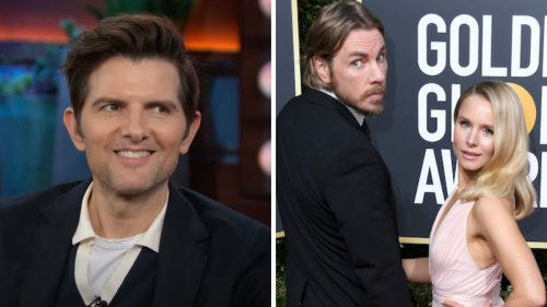 Adam Scott Plays ‘Borderline Abusive’ Voice Memos From Dax Shepard and Kristen Bell Scolding Him for ‘Severance’ Cliffhangers | Video