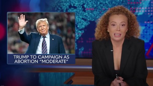 ‘The Daily Show’: Michelle Wolf Says Trump’s Abortion Pivot Is ‘Like the Kool-Aid Man Suddenly Caring About Walls’ | Video