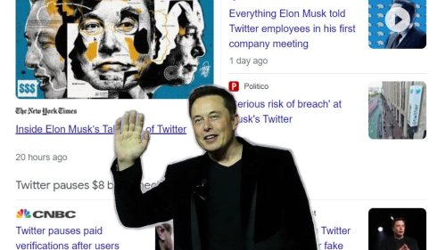 Elon Musk Trolled by Insults Projected on Twitter HQ After Latest Trainwreck of a Day (Video)