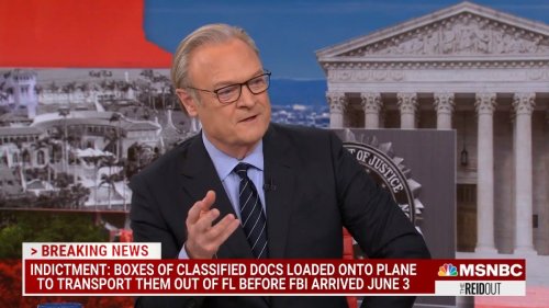 Lawrence O’Donnell Chuckles at Trump Indictment Details: ‘Everything About It Is Incredible’ (Video)