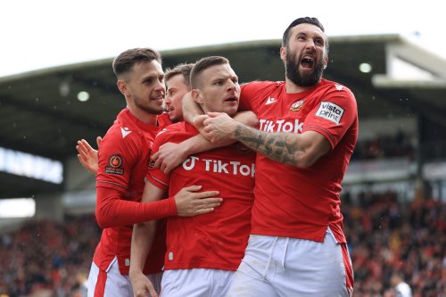 Paul Mullin and Ollie Palmer send messages on social media after Wrexham promotion
