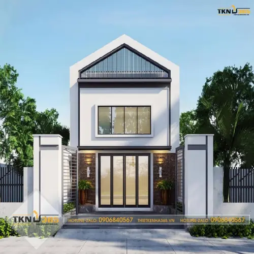 55+ Mẫu thiết kế nhà 1 tầng 5x15m đẹp, hiện đại nhất 2024