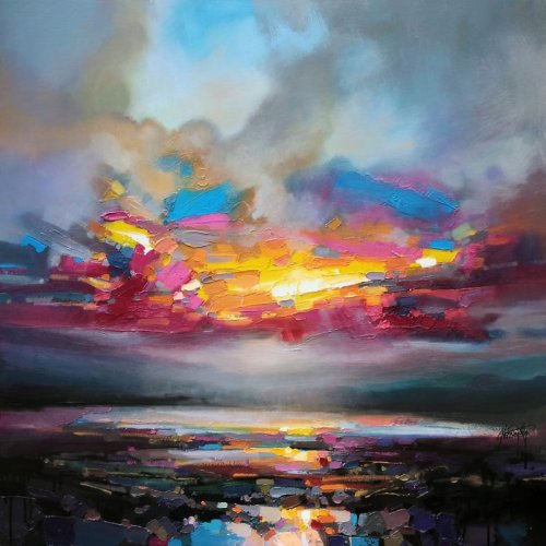 Vibrant Oil Paintings of Scottish Landscapes by Scott Naismith — Colossal