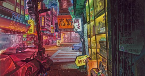 An Exhibition Unearths Rare Production Drawings from the Futuristic Neo Tokyo of the Anime Classic 'Akira'