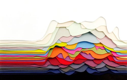 Transfixing 3D Paper Patterns by Maud Vantours — Colossal