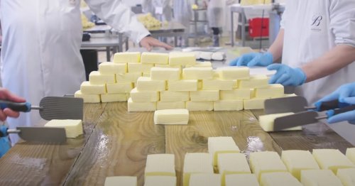 Immerse Yourself in the Luxurious Process of Artisan Butter Making at a French Shop