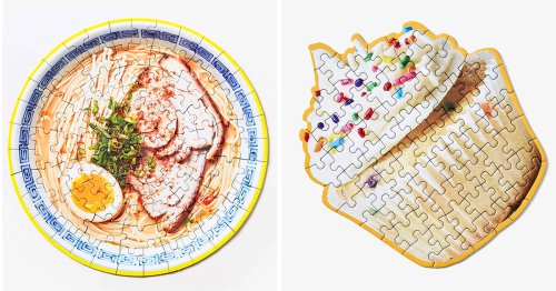 Assemble a Meal Bite-by-Bite with This Scrumptious Series of Jigsaw Puzzles