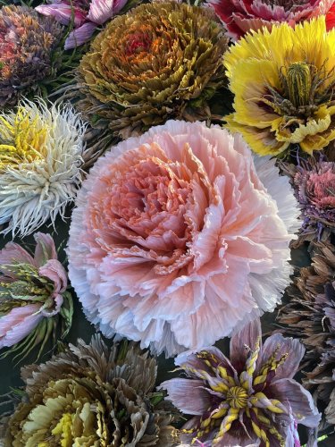 Monumental Paper Installations by Marianne Eriksen Scott-Hansen Bring Vibrant Flora Indoors — Colossal
